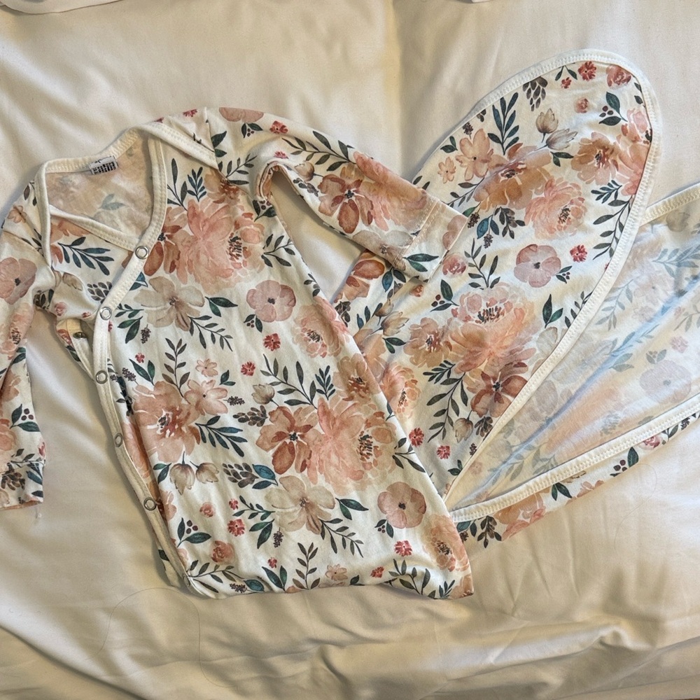 Floral Baby Sleep Gown